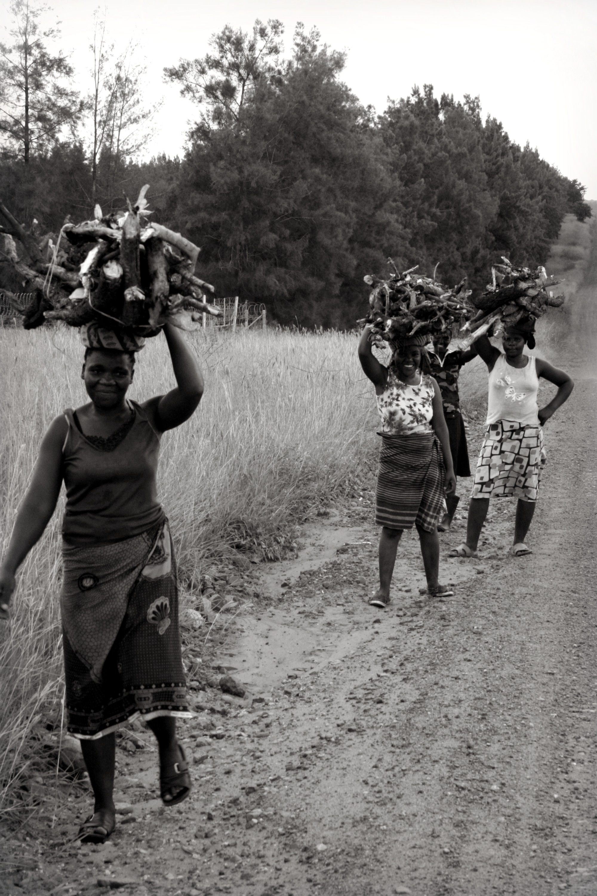 African indigenous community people on daily life and tradition